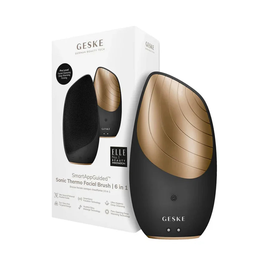 Geske Sonic Thermo Facial Brush | 6 in 1
