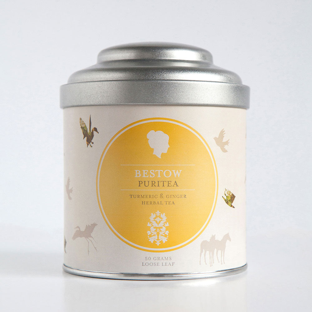 Bestow Puritea Organic Herbal Tea Tin