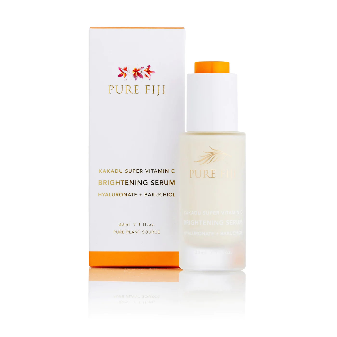 Pure Fiji Kakadu Super Vitamin C Brightening Serum + Hyaluronate & Bakuchiol