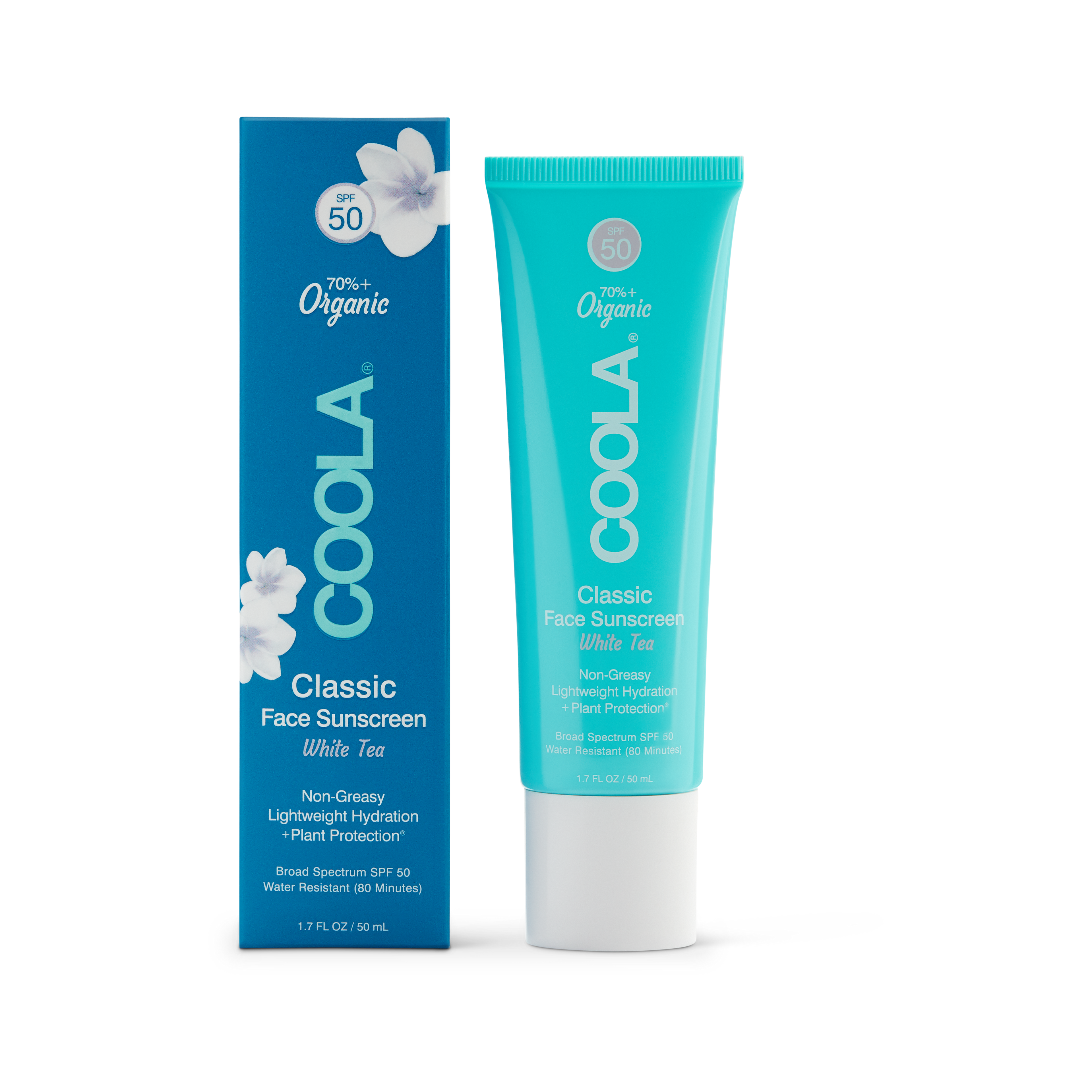 Coola Classic Face Sunscreen SPF50 White Tea