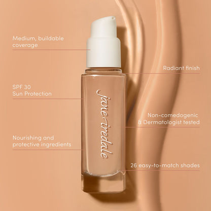 Jane Iredale Skintuition SPF 30 Radiance-Boosting Liquid Foundation